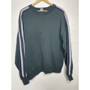 Vintage 90s Russell Athletic Blue Green Sweatshirt Crewneck Size Extra Large USA